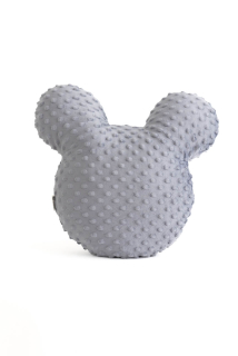 Vankúš Mickey mouse - Tmavo sivý